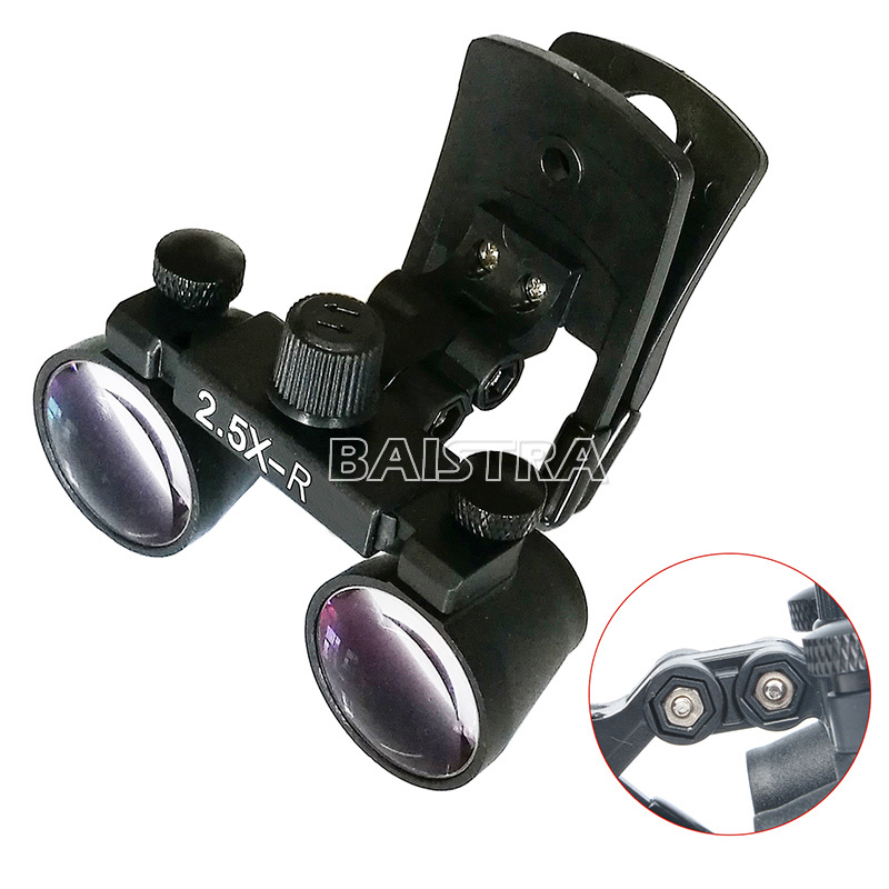 Dental Surgical Binocular Glass Medical Magnifier Loupes LED Lamp Head Light