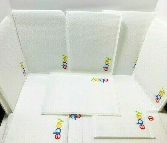 eBay Branded Shipping Supplies Padded Airjacket Bubble Envelopes 8.5x 11.25 20ct