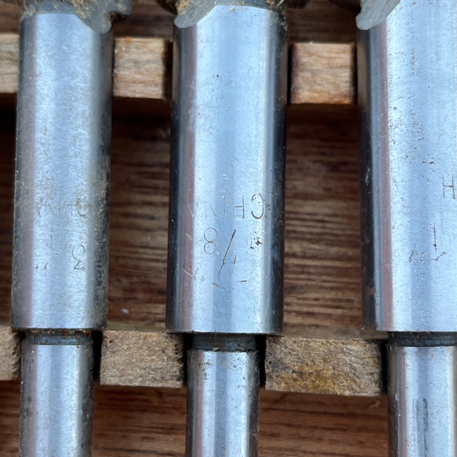 Forstner Bit 7-Piece Set – 1/4″ to 1″ Sku P3629