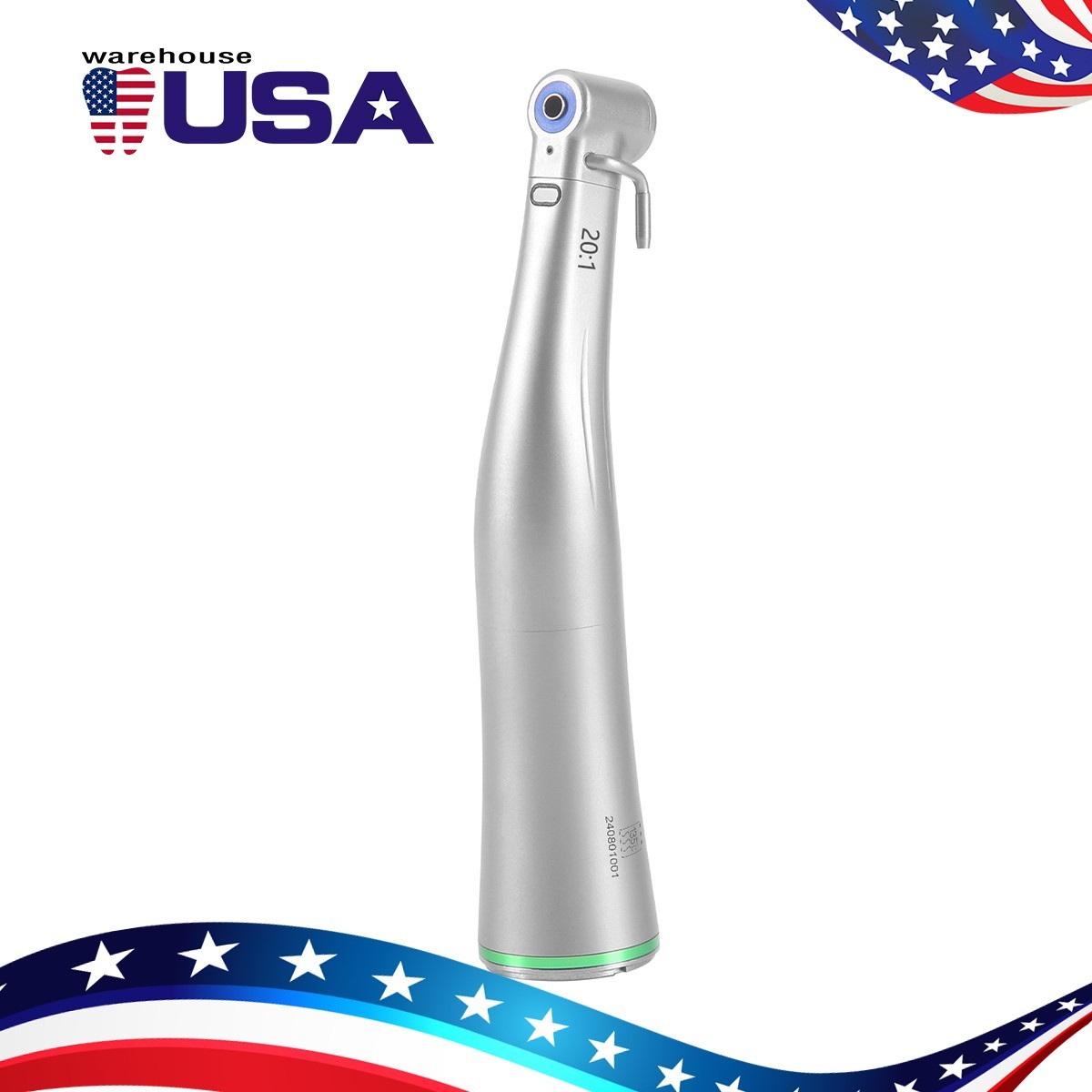 Dental 20:1 Implant Surgery Low Speed LED/ Contra Angle Handpiece