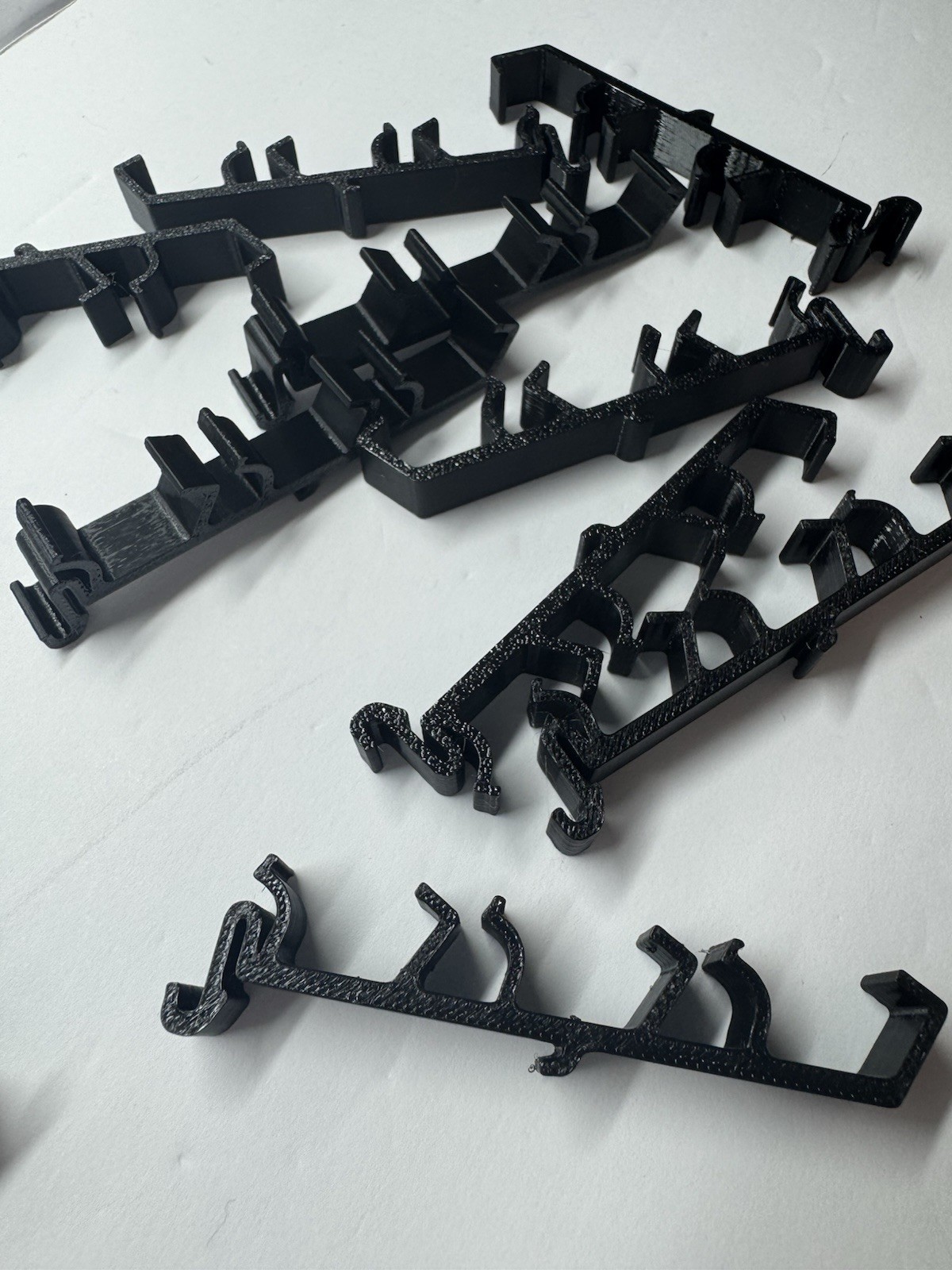 Box of 50 DIN Rail Mounts For Wago 221 Connectors – 3D Printed
