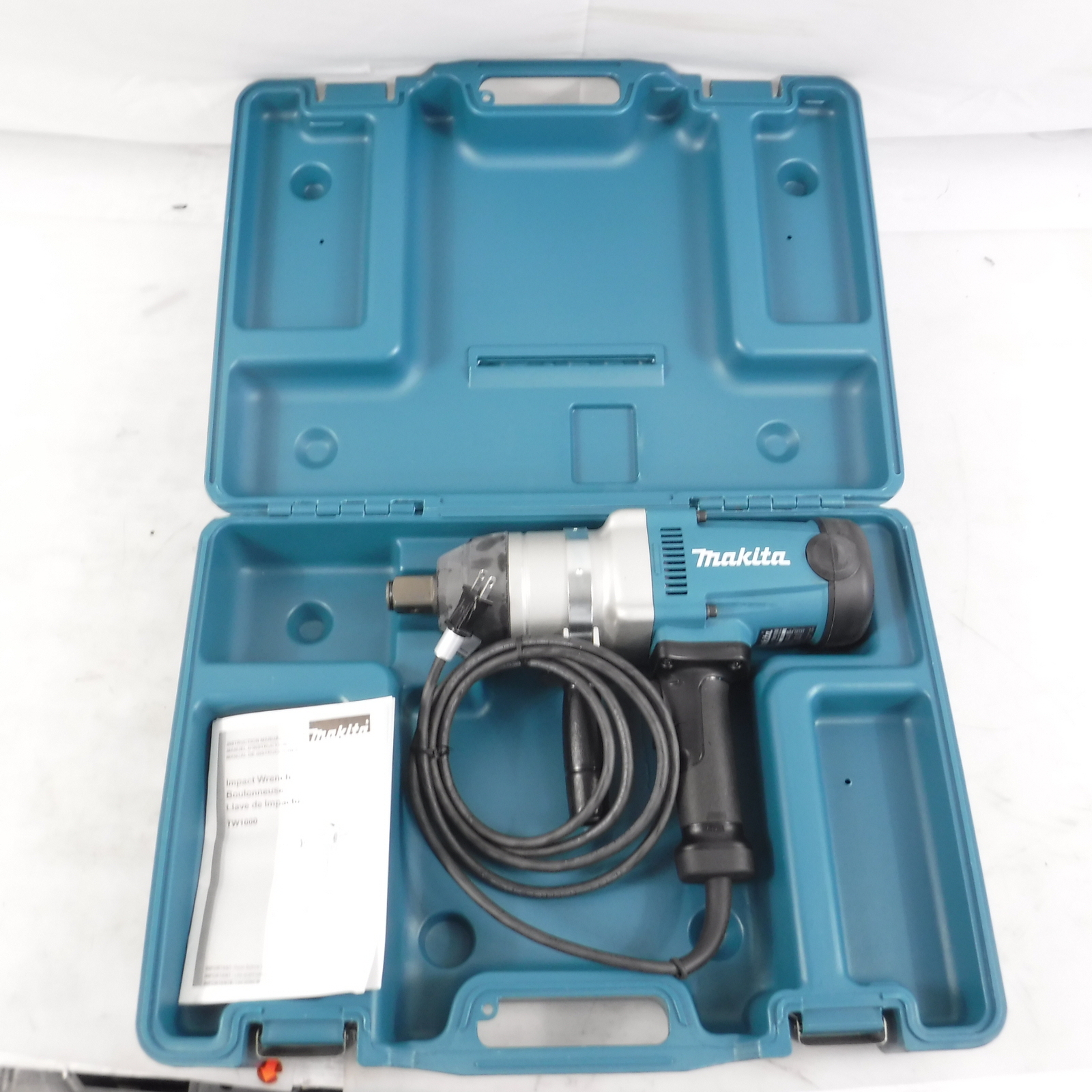 Makita TW1000 1″ 2.54mm Impact Wrench Gun With Case