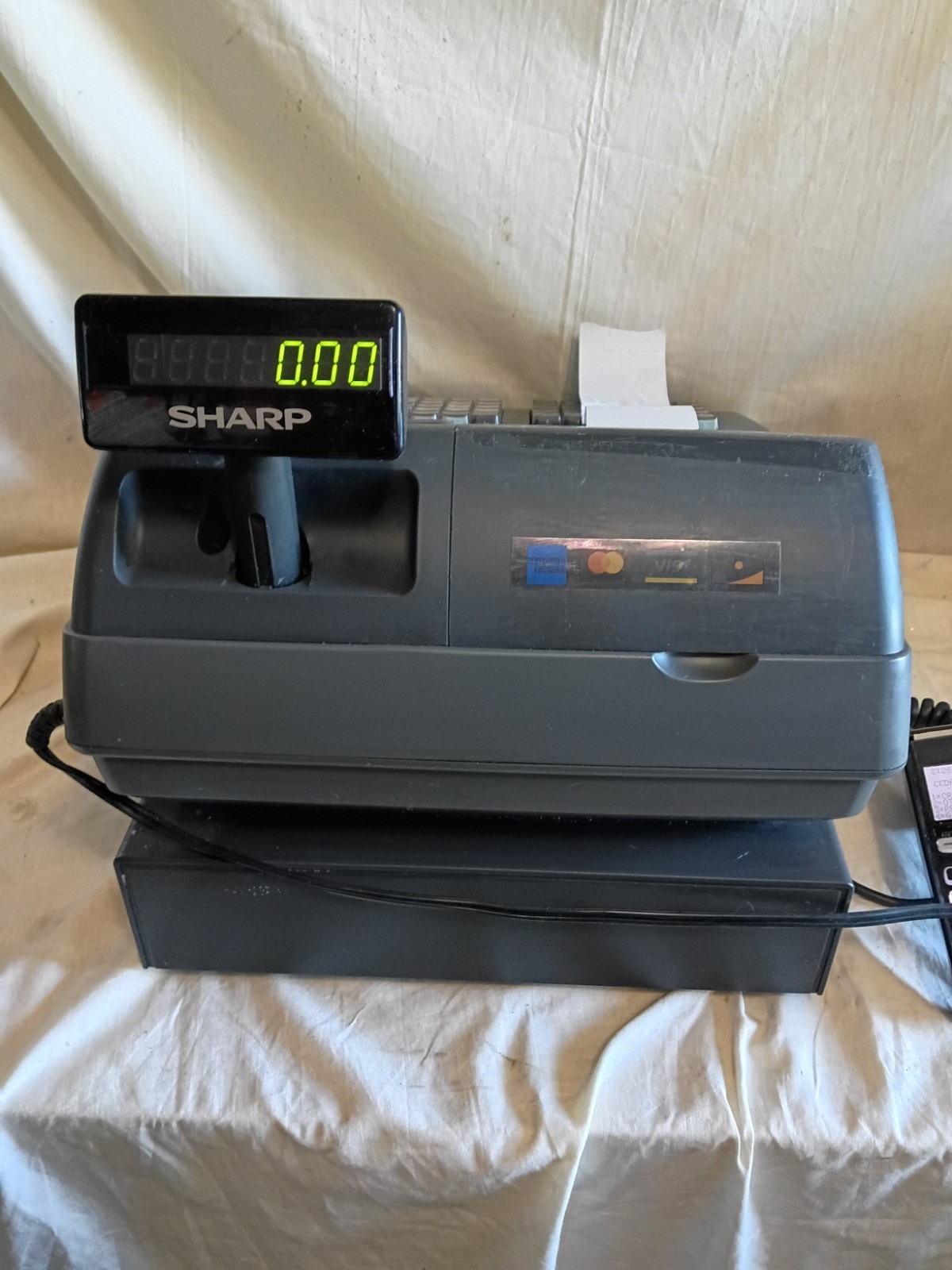 Sharp Cash Register XE-A206 With Ingenico Card Reader Printer ICT220 Free…