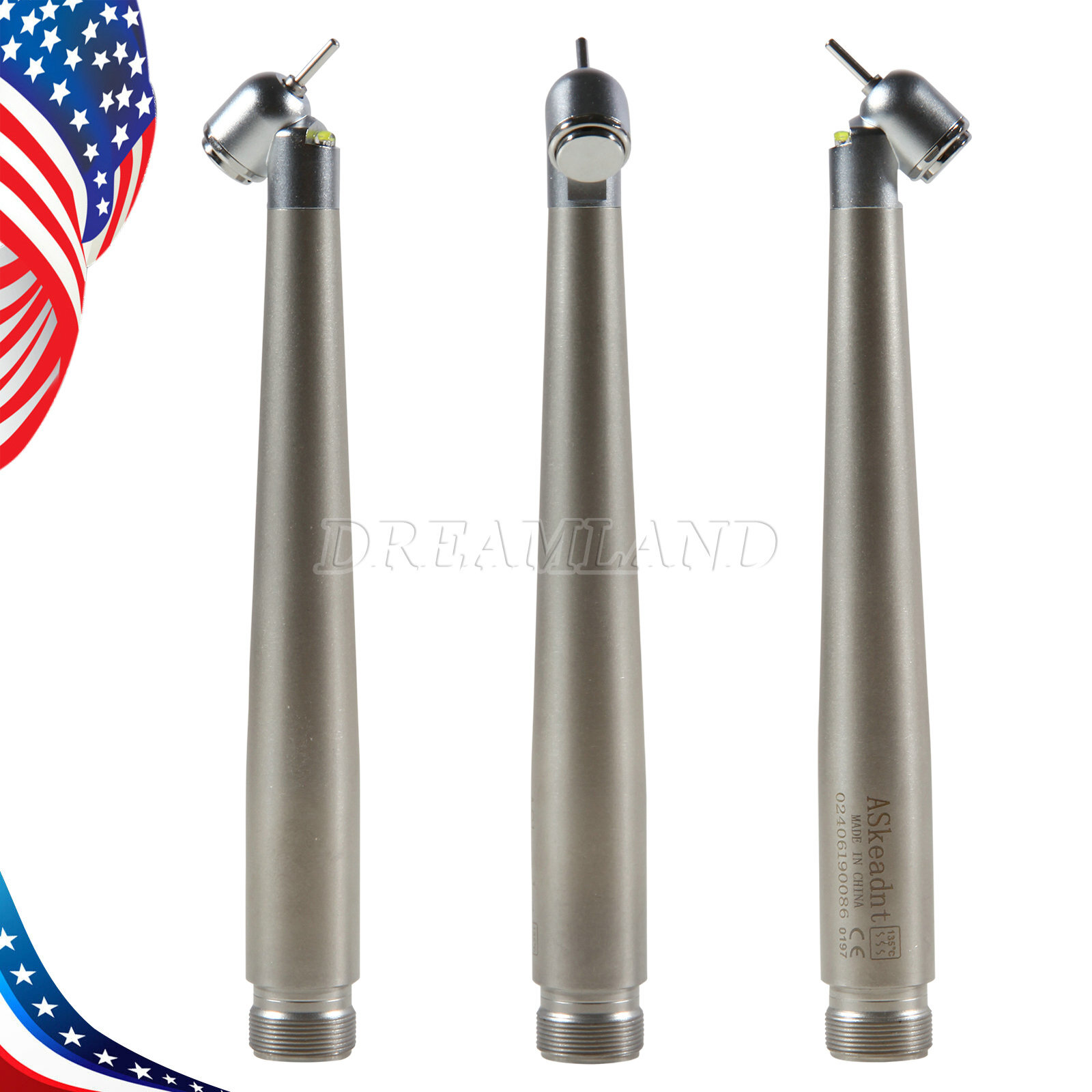 45° Surgical NSK PANA MAX Style Dental Pieza de mano alta velocidad 2Hole Borden