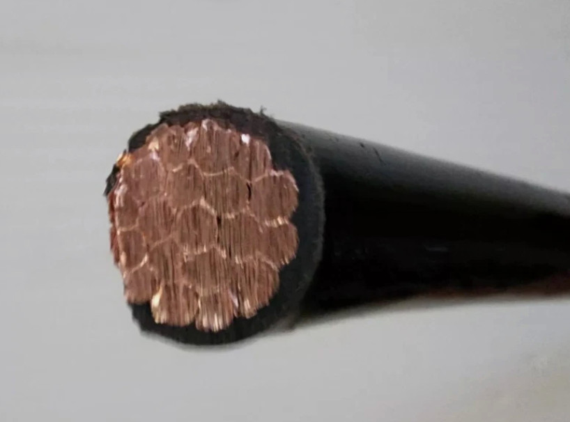 20 ft. 1/0 AWG Black Stranded Copper wire THHN THWN-2 new SIMpull Southwire line