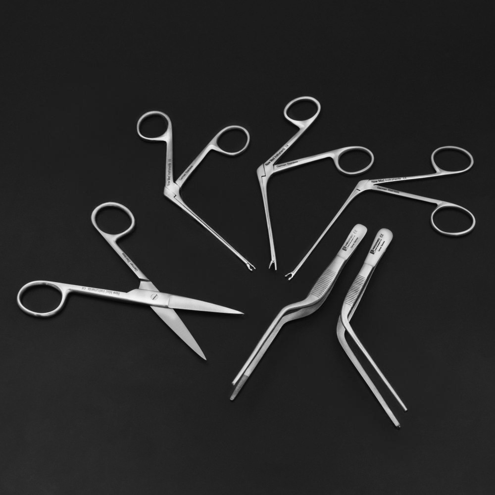 Myringotomy Instruments Set Of 25 Instruments For ENT Myringoplasty Surgical