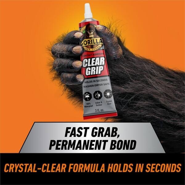 Gorilla 3 oz. Clear Grip Tube