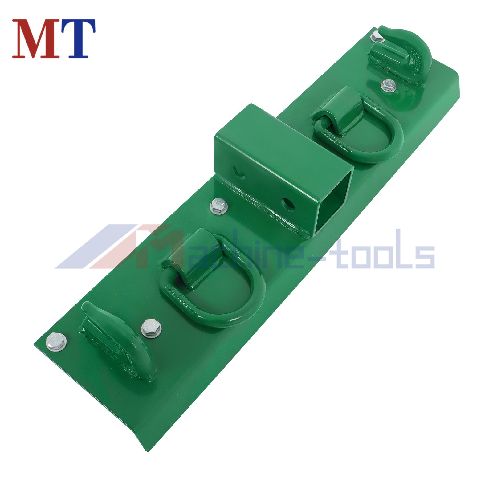 Bolt on Grab Hooks & D Rings & 2″ Receiver For John Deere Compact Tractor 1025R