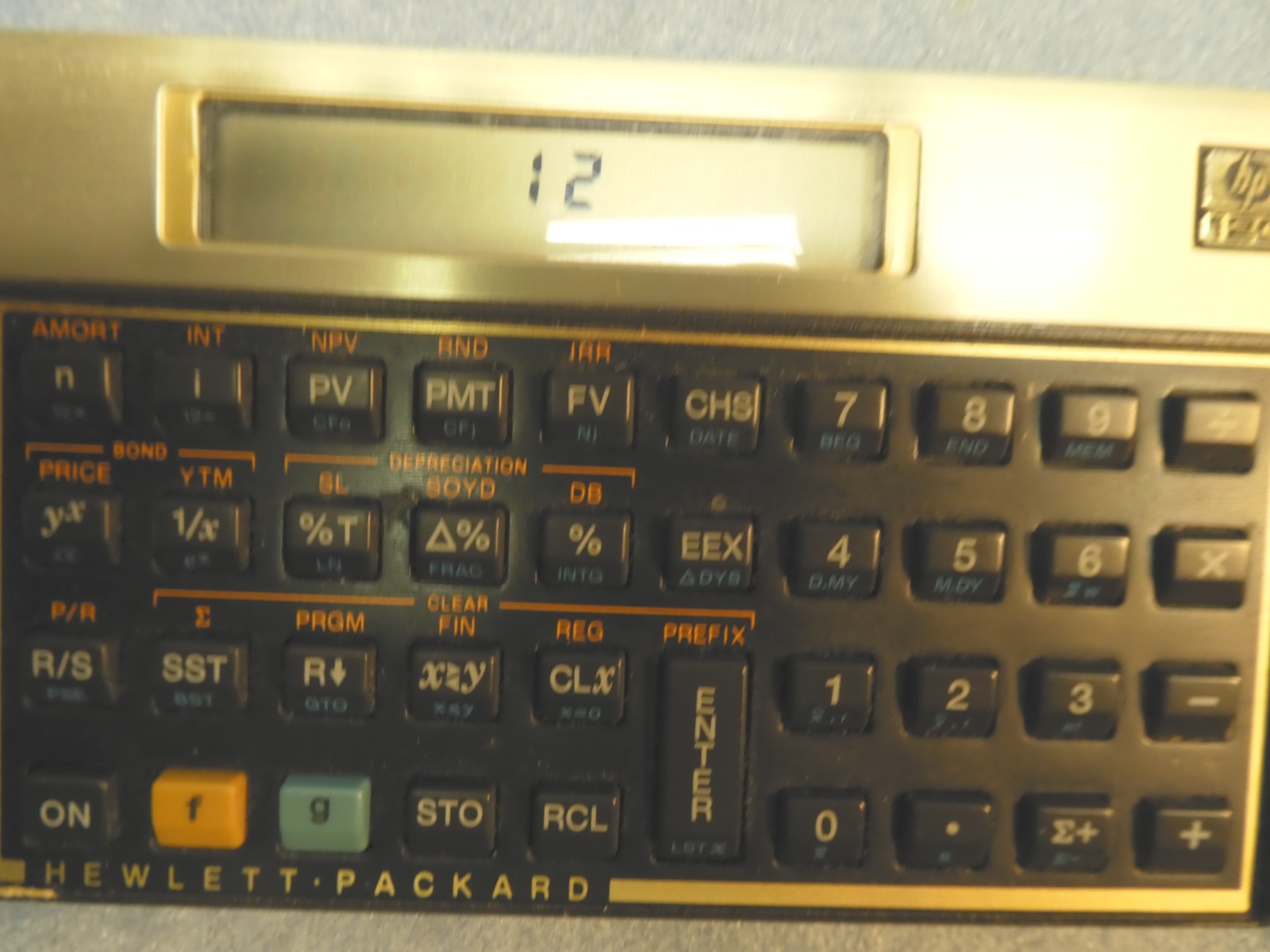 HP 12C Financial Calculator Malaysia Vintage