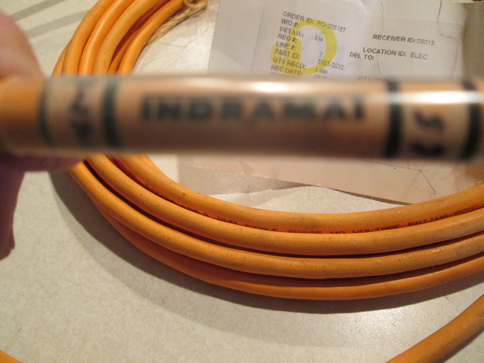 INDRAMAT IKS374-010.0 SERVO MOTOR FEEDBACK 10M **NEW**