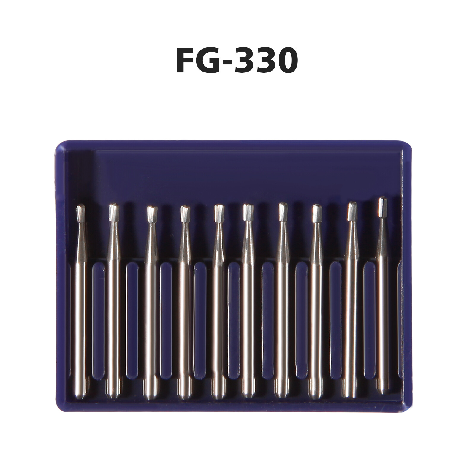 Dental Carbide Burs Tungsten Steel Bur FG # 330 Pear for High Speed Handpiece OR