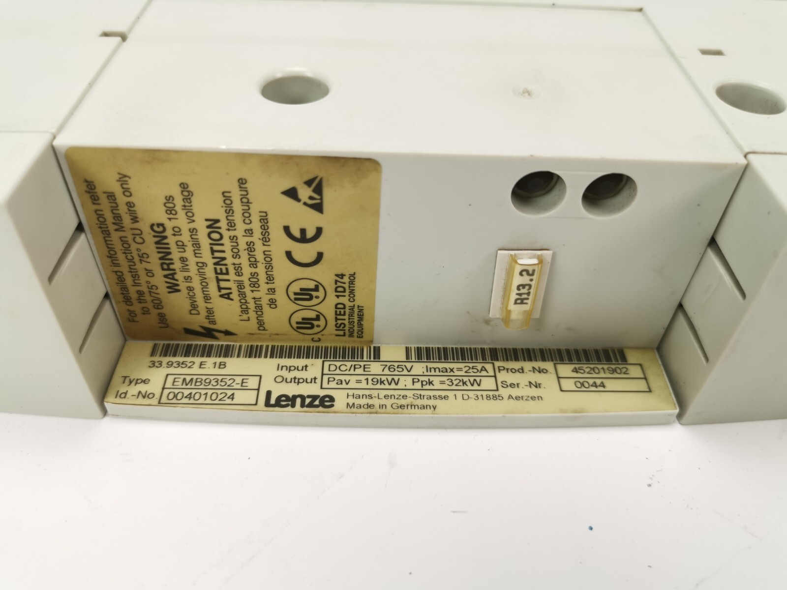 2pcs Lenze EMB9352-E / 33.9352e Brake Module DHL EXPRESS 12Month WARRANTY