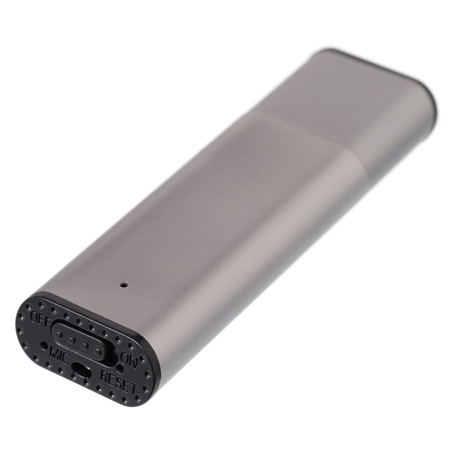RecorderGear FD10 USB Drive Voice Recorder Small Spy Recording, Gray Option