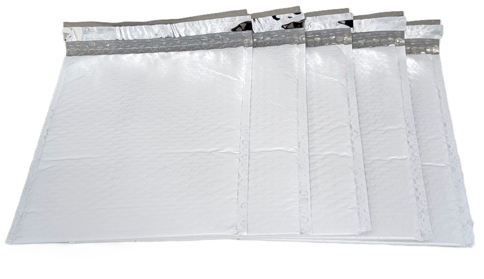 100-Pack WHITE 8.5 x 11″ Padded POLY BUBBLE MAILER #2 shipping mailing envelope