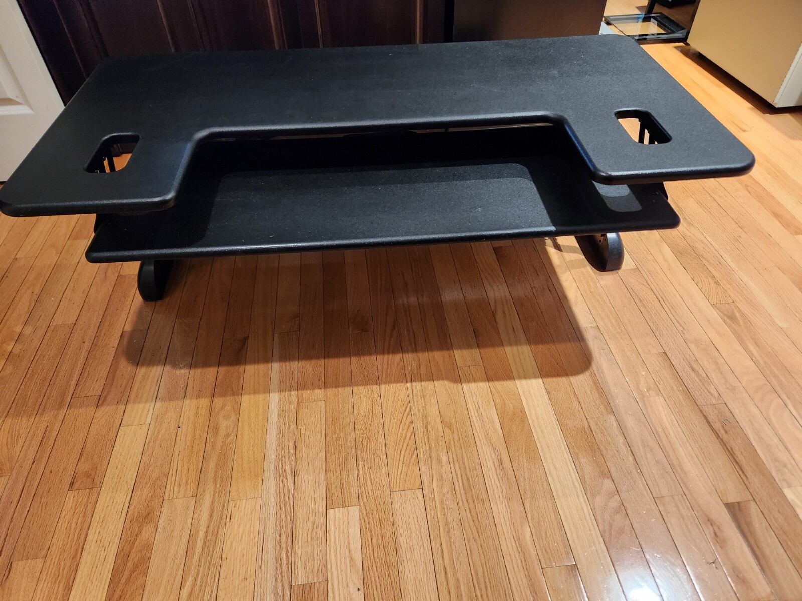 Varidesk Cube Plus 48, black, very good condition, easy to adjust height