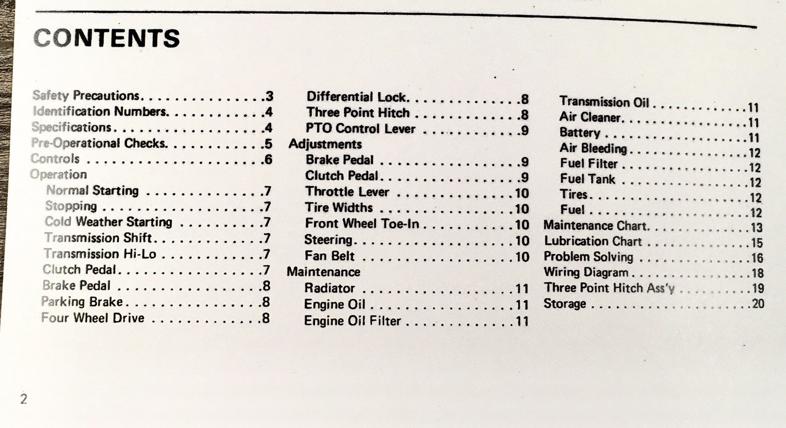 Iseki TX1502 TX1504 TX1704 Bolens G152 G154 G174 Tractor Operators Manual Owners