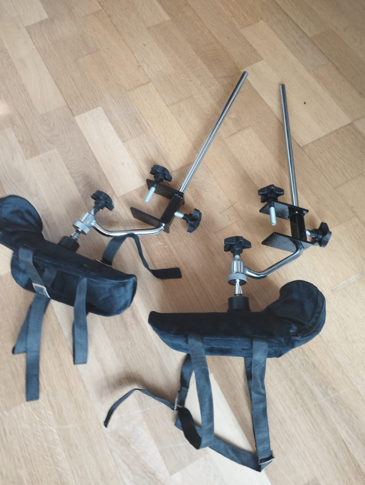 Leg holder for examination chair gyn set + holder for fixing ergonomic