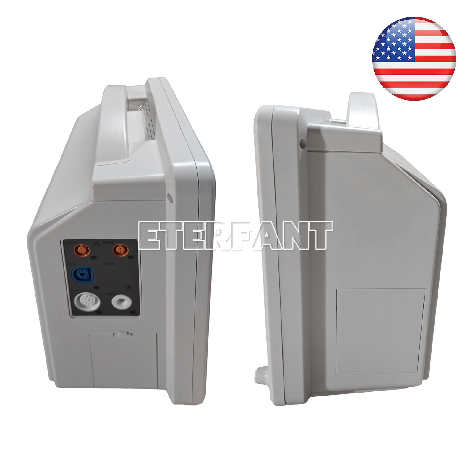 12″ Patient Monitor ICU CCU Vital Sign For Hospital/Rolling Trolley Cart Stand