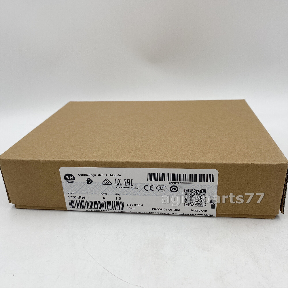 New Factory Sealed Allen-Bradley 1756-IF16 SER A ControlLogix 16 Pt Input Module
