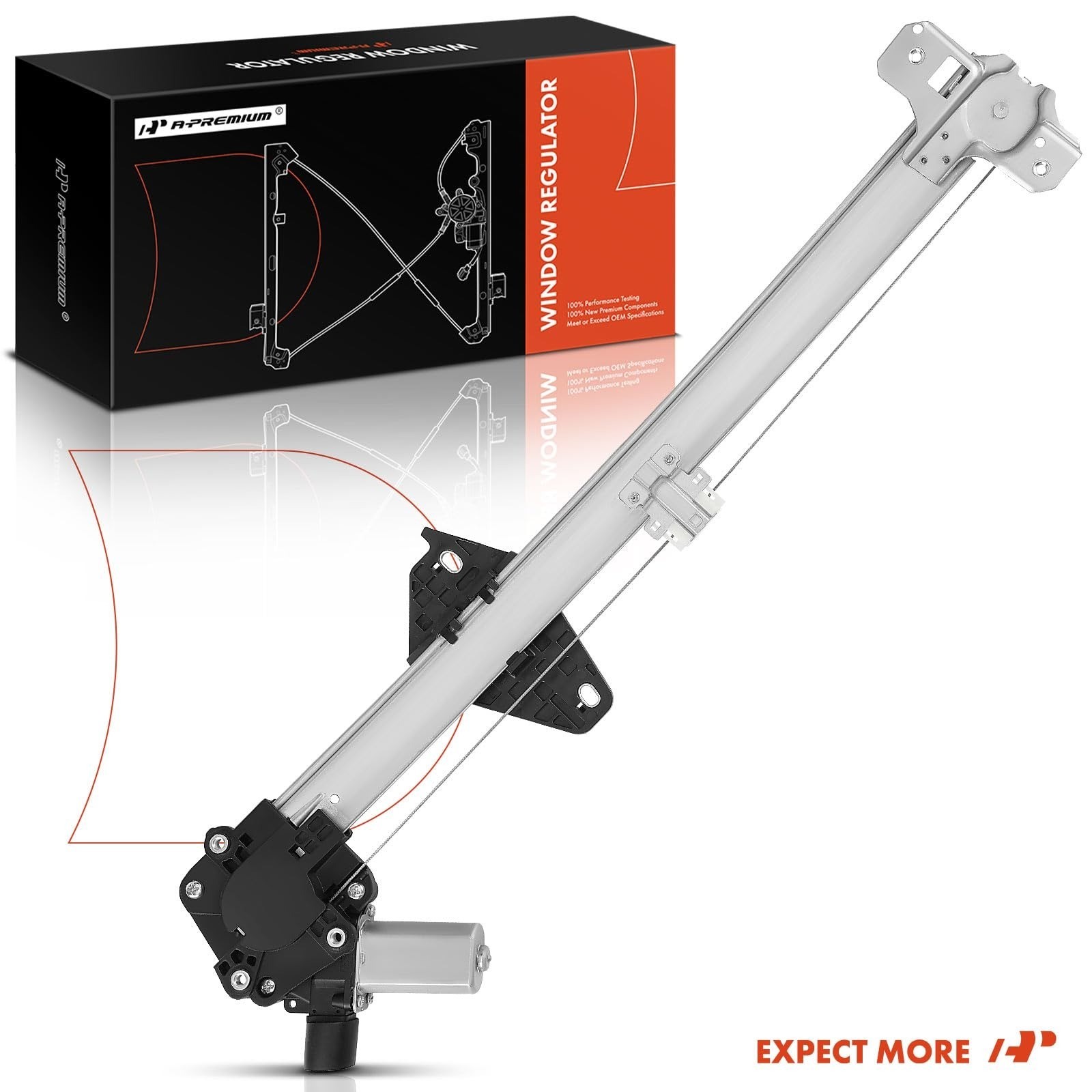 A-Premium Electric Power Window Regulator with Motor for Honda CR-V 2007-2011
