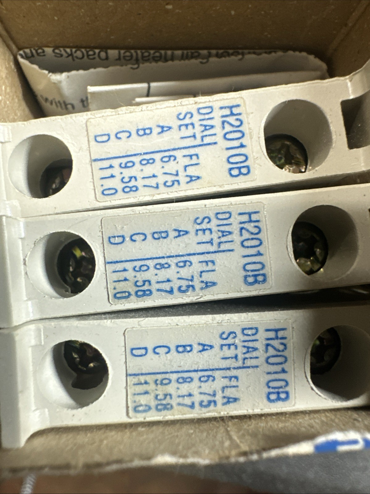 Eaton Cutler-Hammer H2010B-3 Freedom Series Heater Pack 6.75-11.0A
