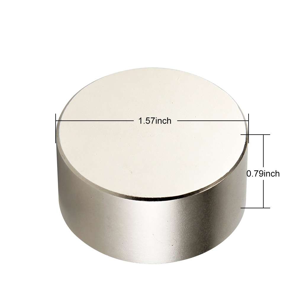 Lot 40*20mm Large Neodymium Rare Earth Magnet Big Round Magnets Super Strong N52