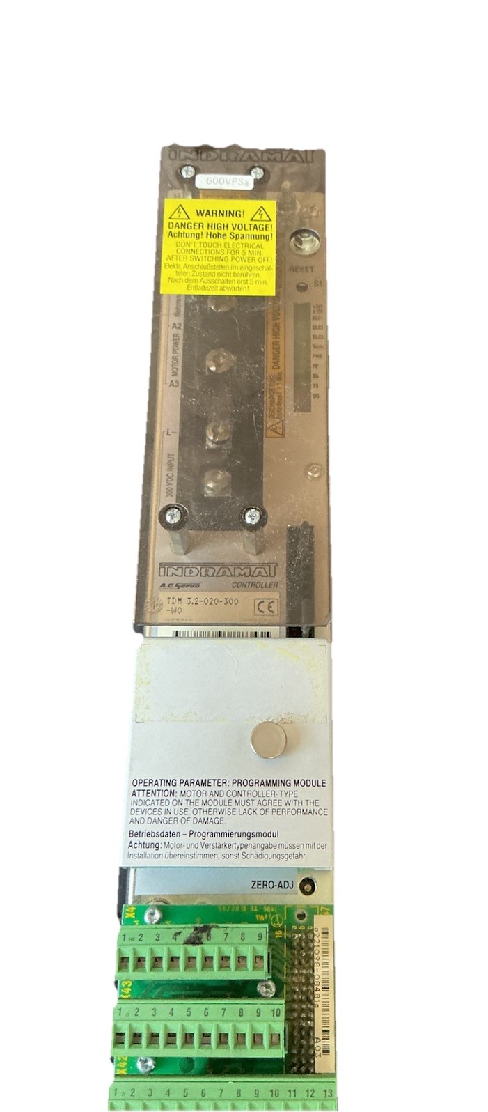 Indramat Servo Drive DC Precise Positioning Model TDM 3.2-020-300-W0