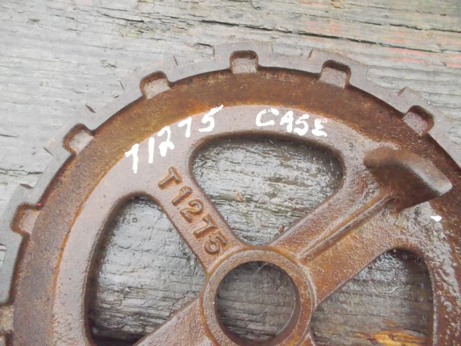 Case Planter steel seed plate T1275 T 1275 (2) Plates