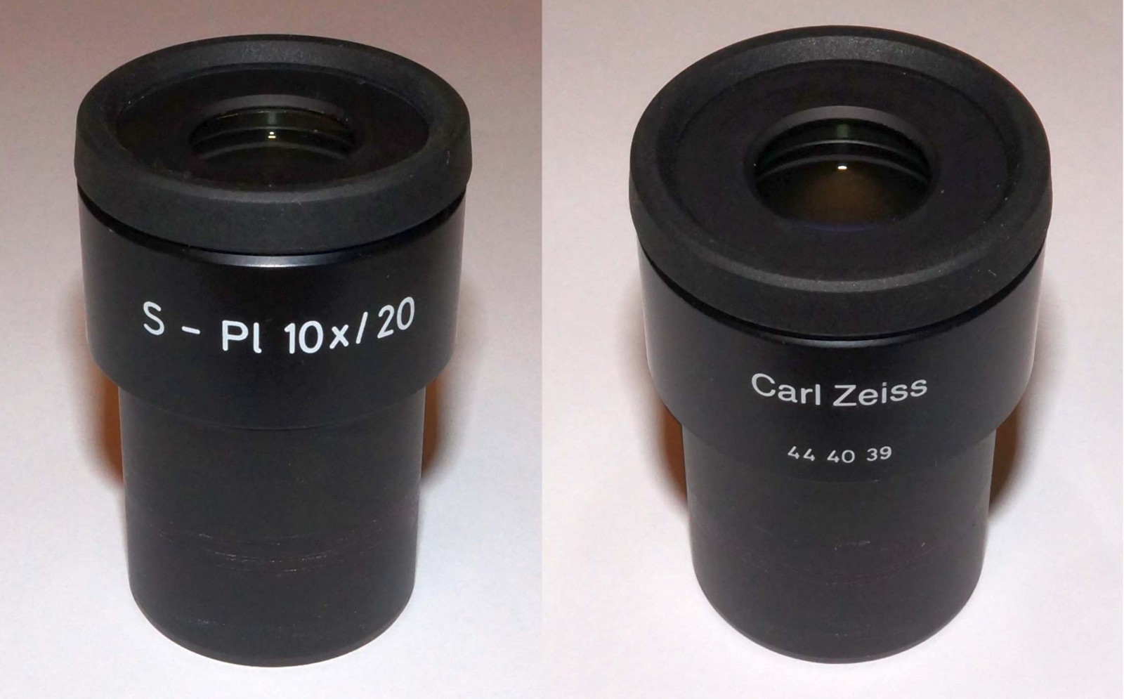 Rare Zeiss Microscope Eyepiece S-Pl 10x/20 444039 44 40 39