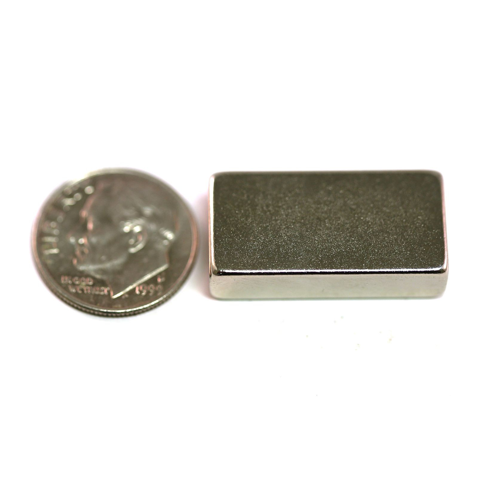 10 Strong 1×1/2×1/4 Inch Grade N42 Rare Earth Neodymium Block Magnet