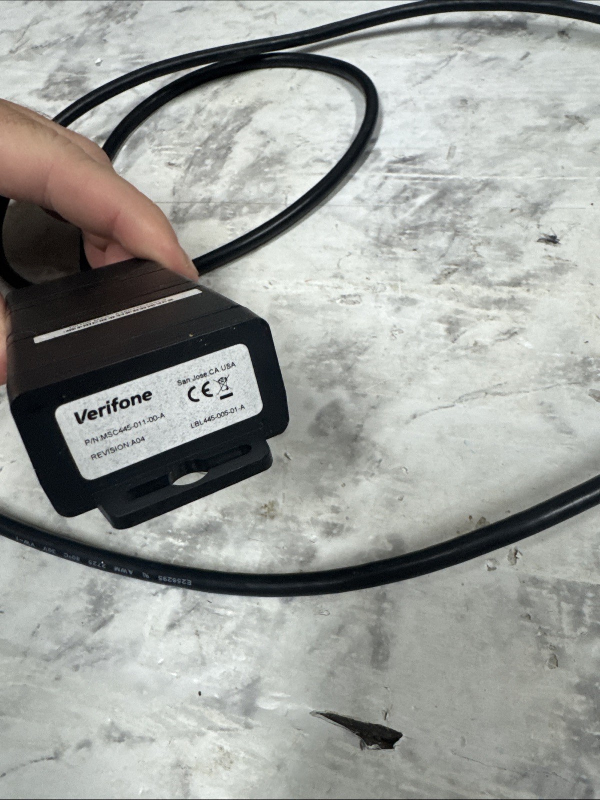 NEW Verifone MSC445-011-00-A Ice Cube Cable Rev A05