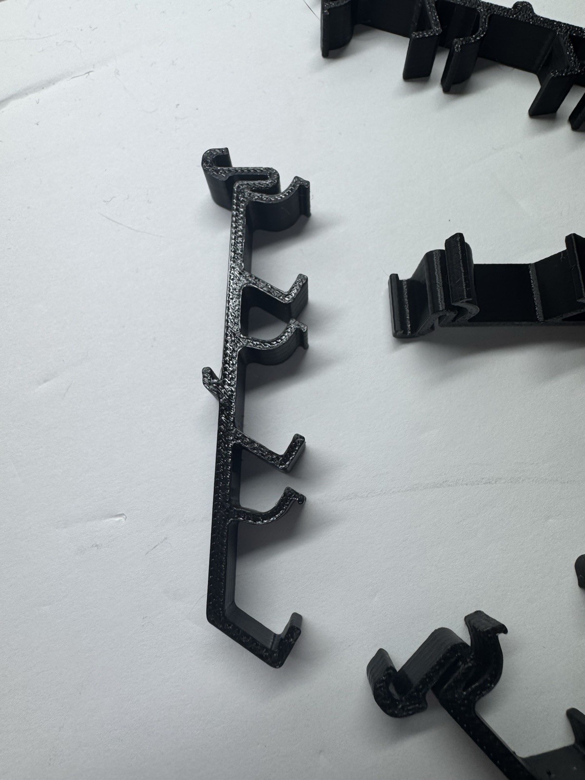 Box of 50 DIN Rail Mounts For Wago 221 Connectors – 3D Printed