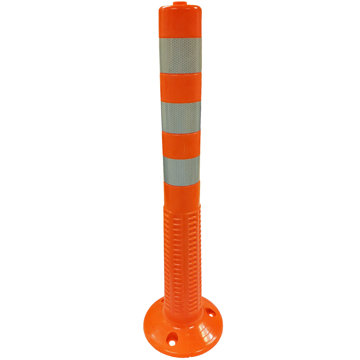 Parking Safety Traffic Spring Posts – Orange & Red Options – Electriduct