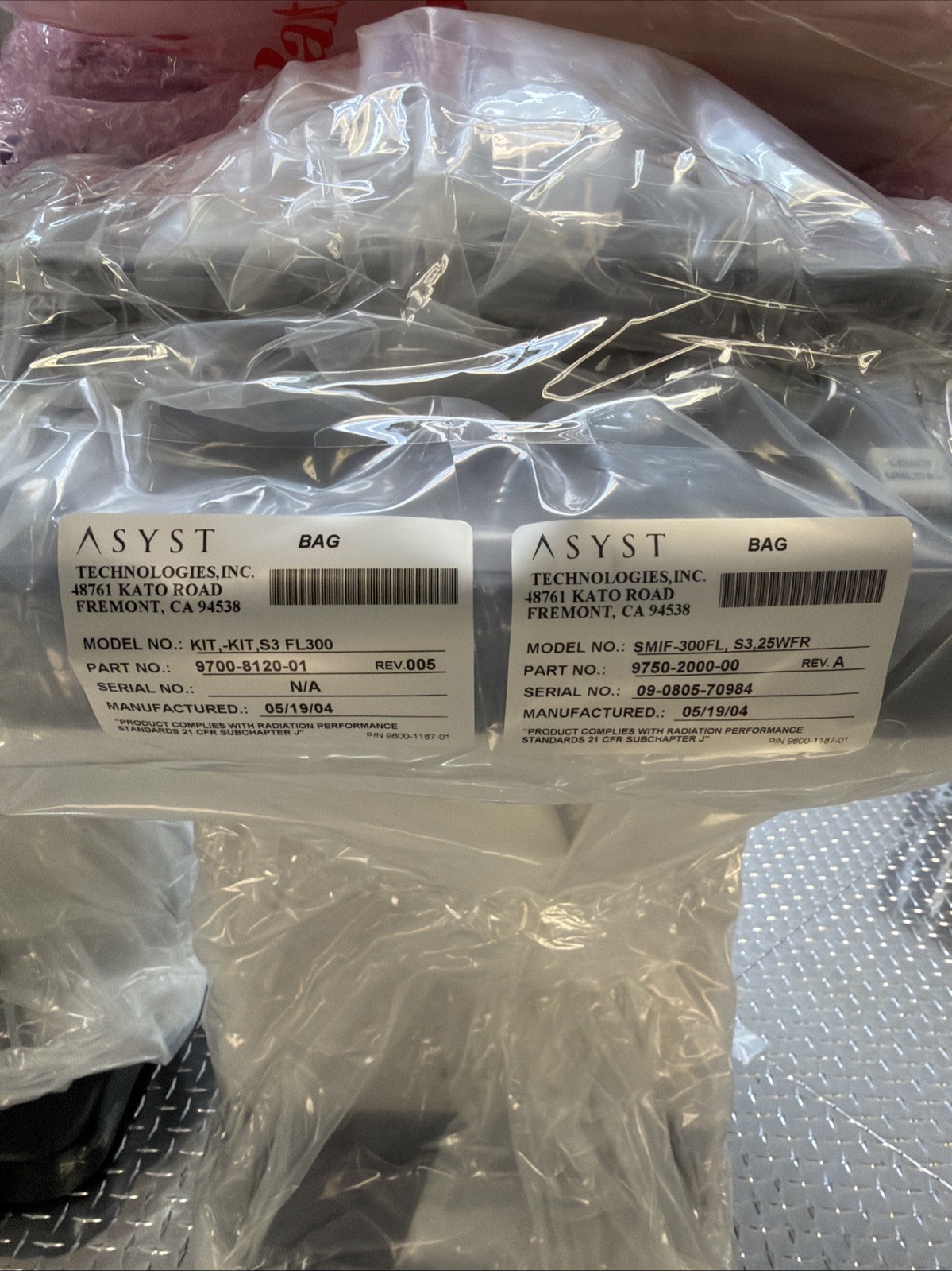 ASYST 300mm EFEM WAFER LOAD PORT SMIF-300FL S3 25WFR 9750-2000-00