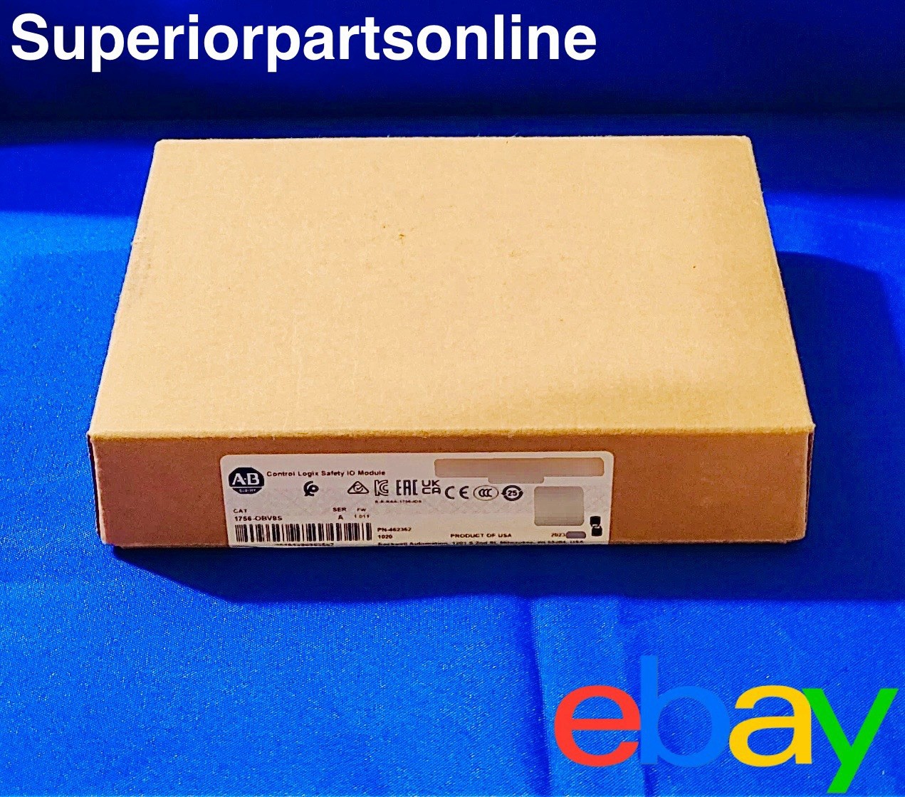 *NEW* Allen-Bradley 1756-OBV8S Series A. Safety IO Module FW:1.011