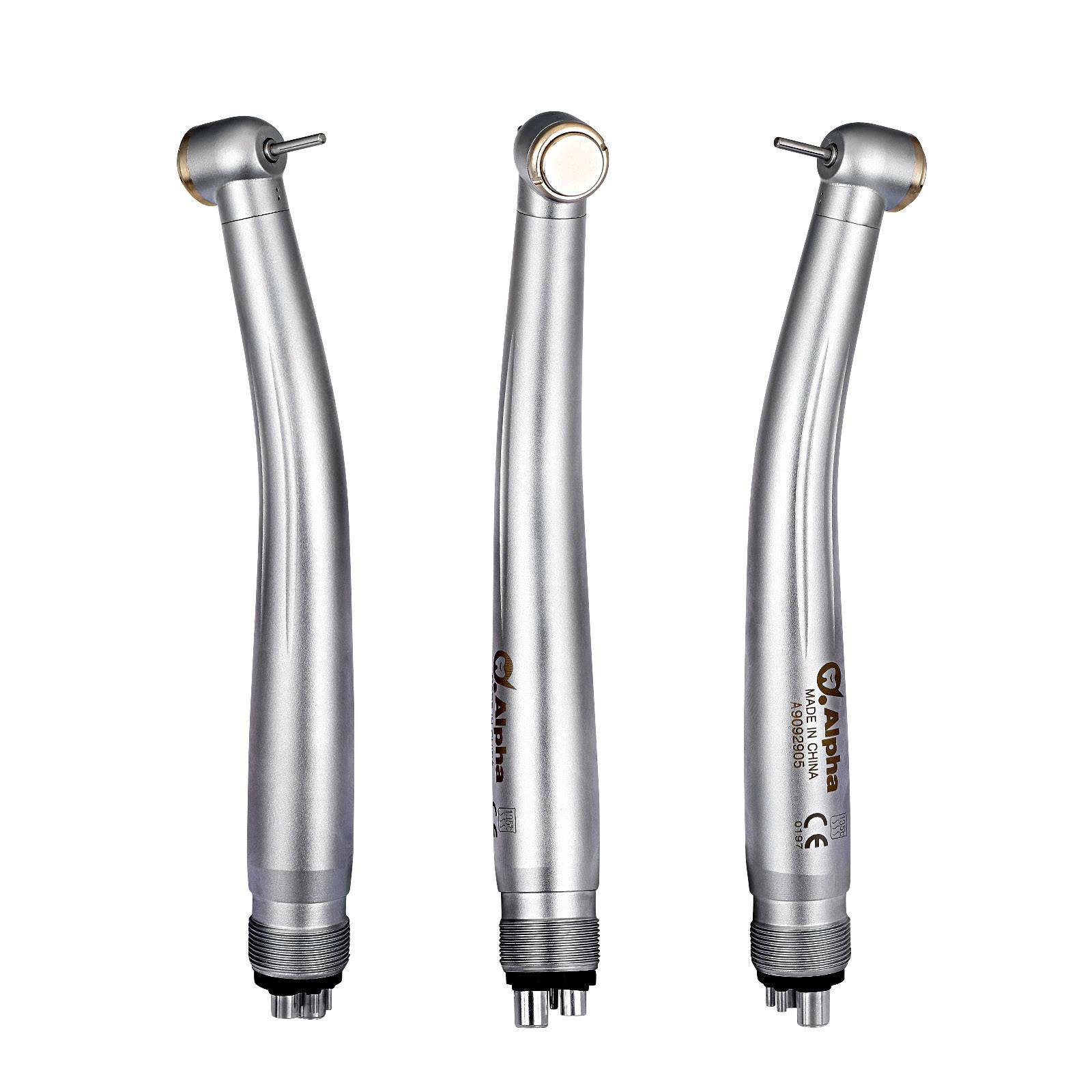 10Packs NSK Style Dental High Speed Surgical Handpiece Push Button Turbine 4Hole
