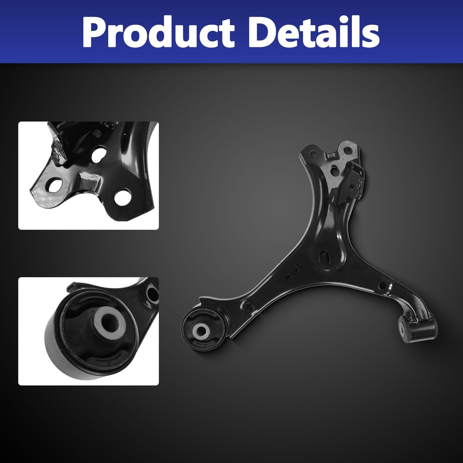 Frt Lwr Control Arm Ball Joint Sway Bar Link Tie Rod Boots-13-15 Honda Civic10pc