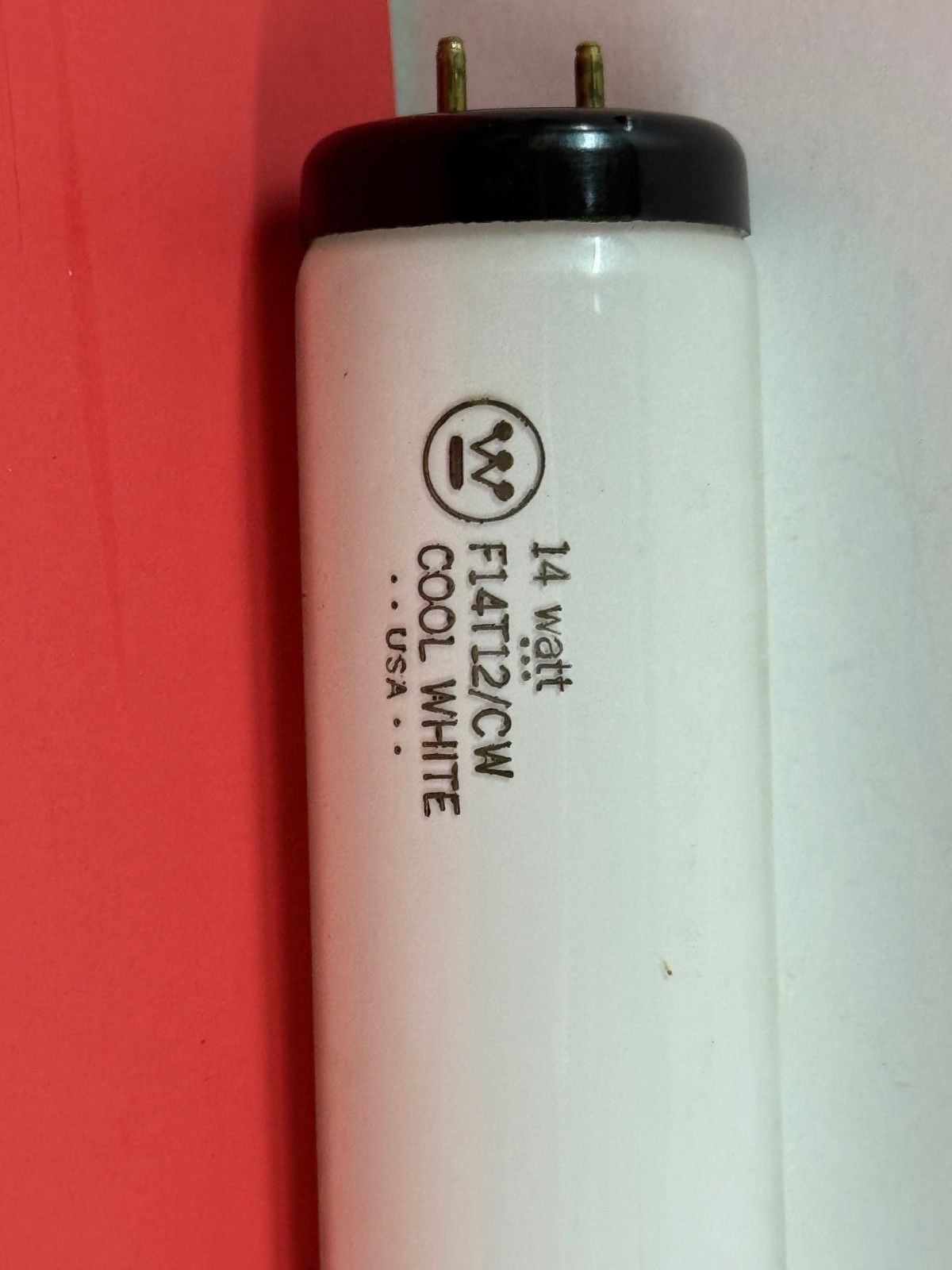 2-PK F14T12/CW 14W 4100K FLUORESCENT LIGHT BULB Cool White F14 T12 NEW 259168
