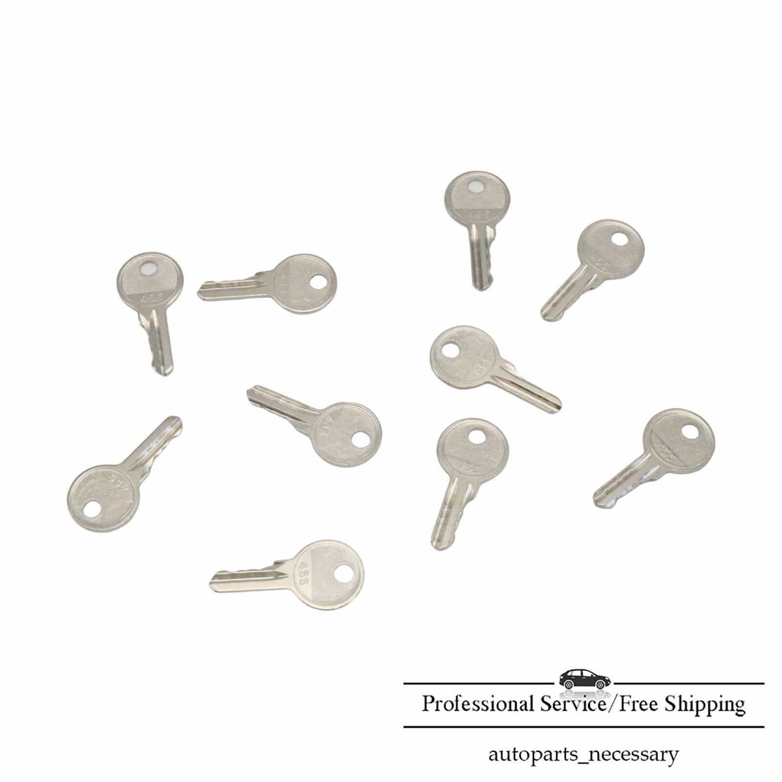 10X Ignition Keys 455 key 104466 For Genie Skyjack Snorkel Terex Vermeer
