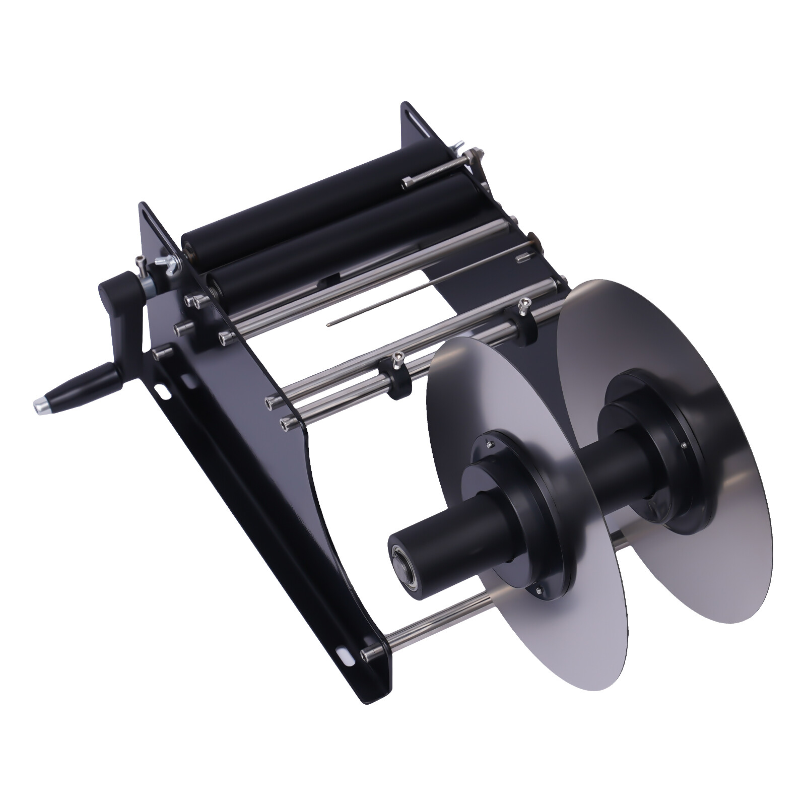 Manual Round Bottle Labelling Machine Plastic Glass Bottle Label Applicator USA