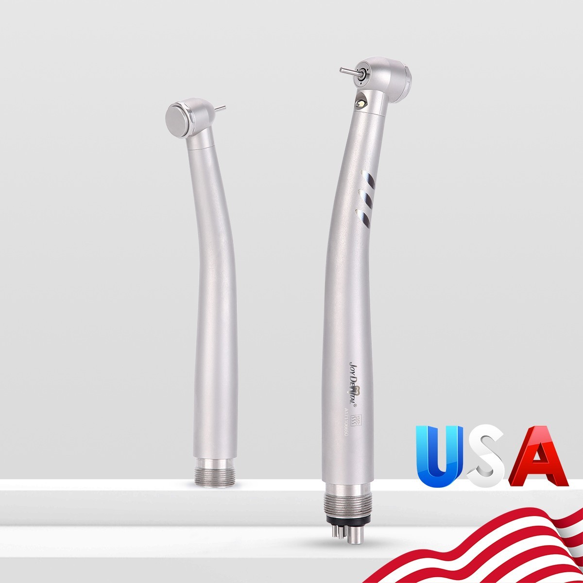 Dental Fiber Optic E-generator LED High Speed Handpiece Turbine 4 HOLE