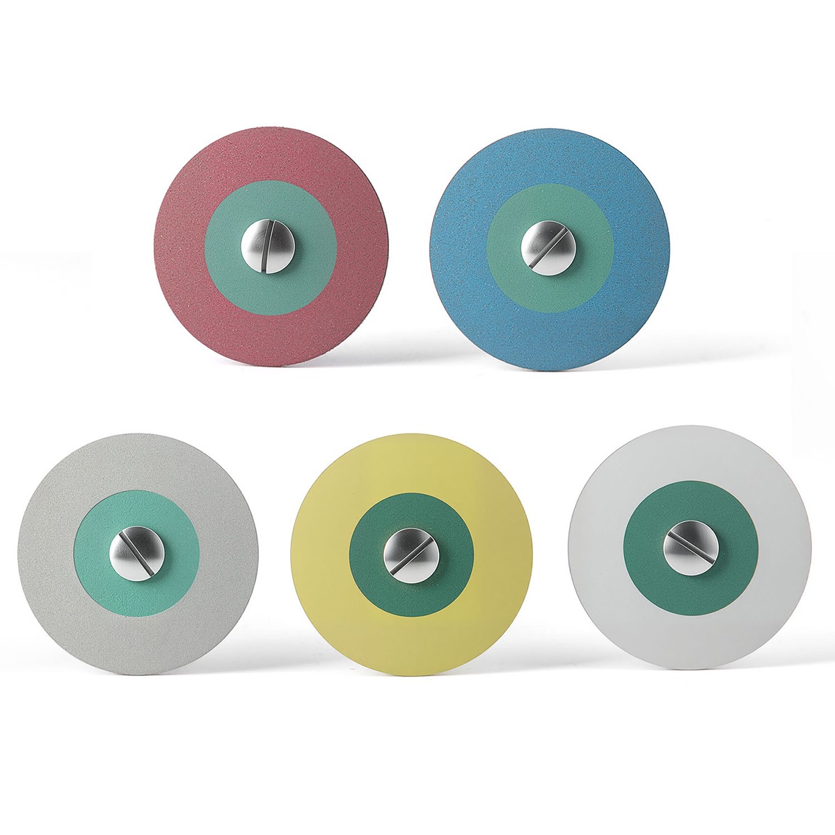 Dental Rubber Diamond Polisher Wheel Disc /Zirconia Porcelain Polish Burs HP
