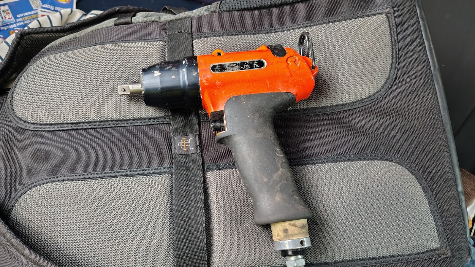 Cleco 35PTHH403 Pneumatic Impact Wrench 4000 1/min 20-35 Nm Orange/Black