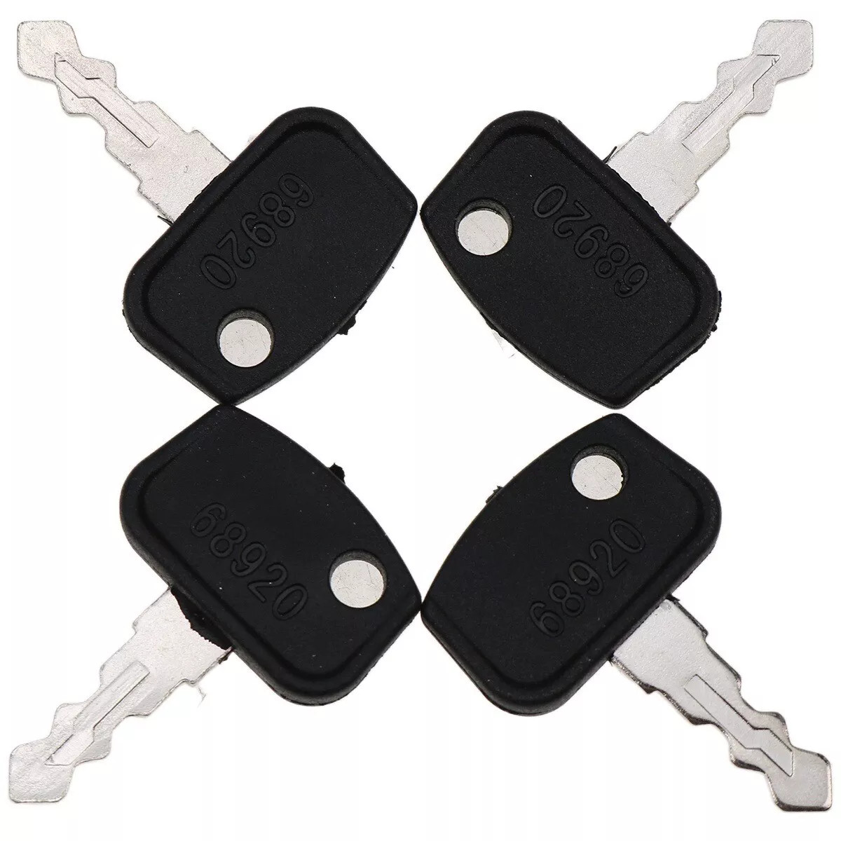4Pcs Keys 68920 For Kubota RTV UTV Utility Vehicles RTV500 900 1140 B BX F GR ZD