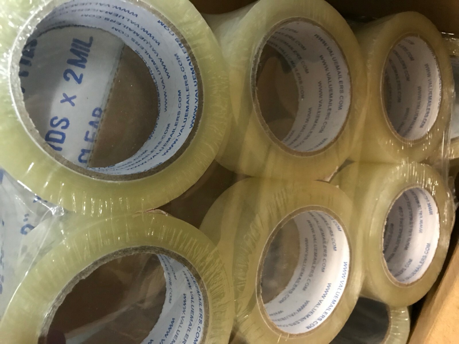 Tape Premium Carton Sealing Rolls 2 mil Packing Moving Box Tapes 2″x110 or 2″x55