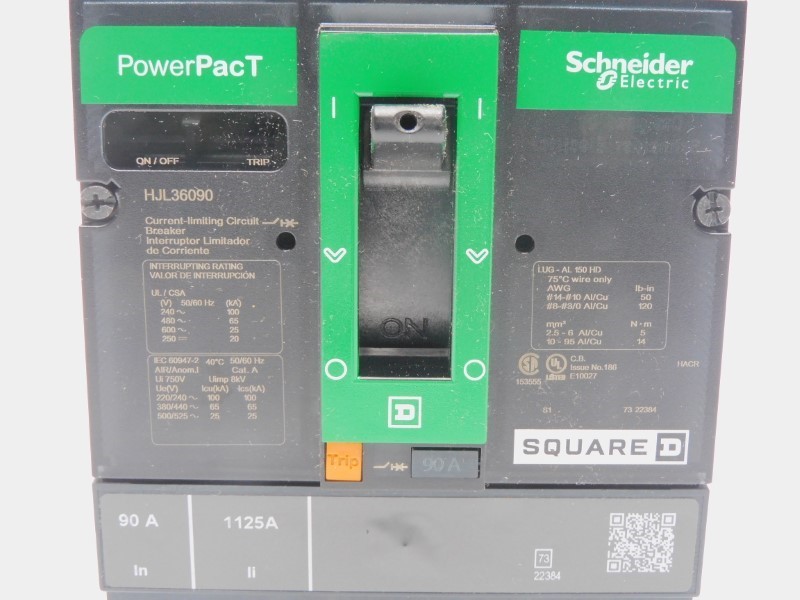SCHNEIDER ELECTRIC HJL36090 600V 90A (GREEN) NSMP