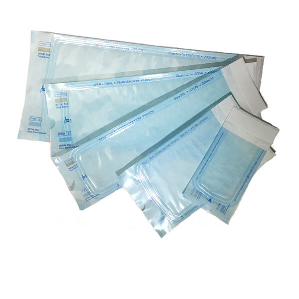 400 pcs Self Seal Sterilization Pouch Pouches Bag Dual Indicator 5.25″ x 11″