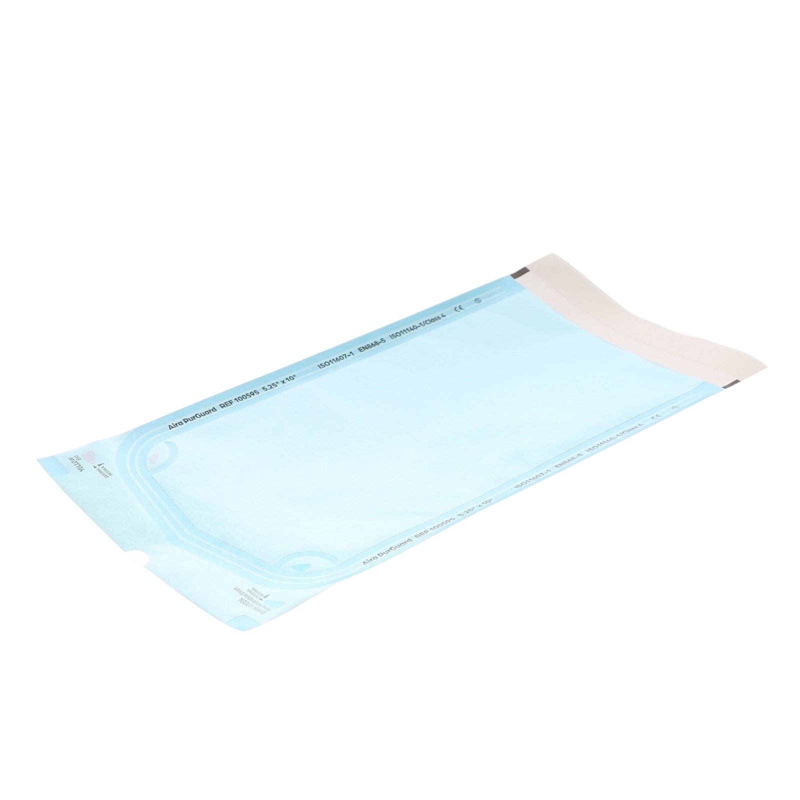 House Brand Dentistry 100595 Sterilization Pouches 5.25″X10″ Paper/Film 500/Pk