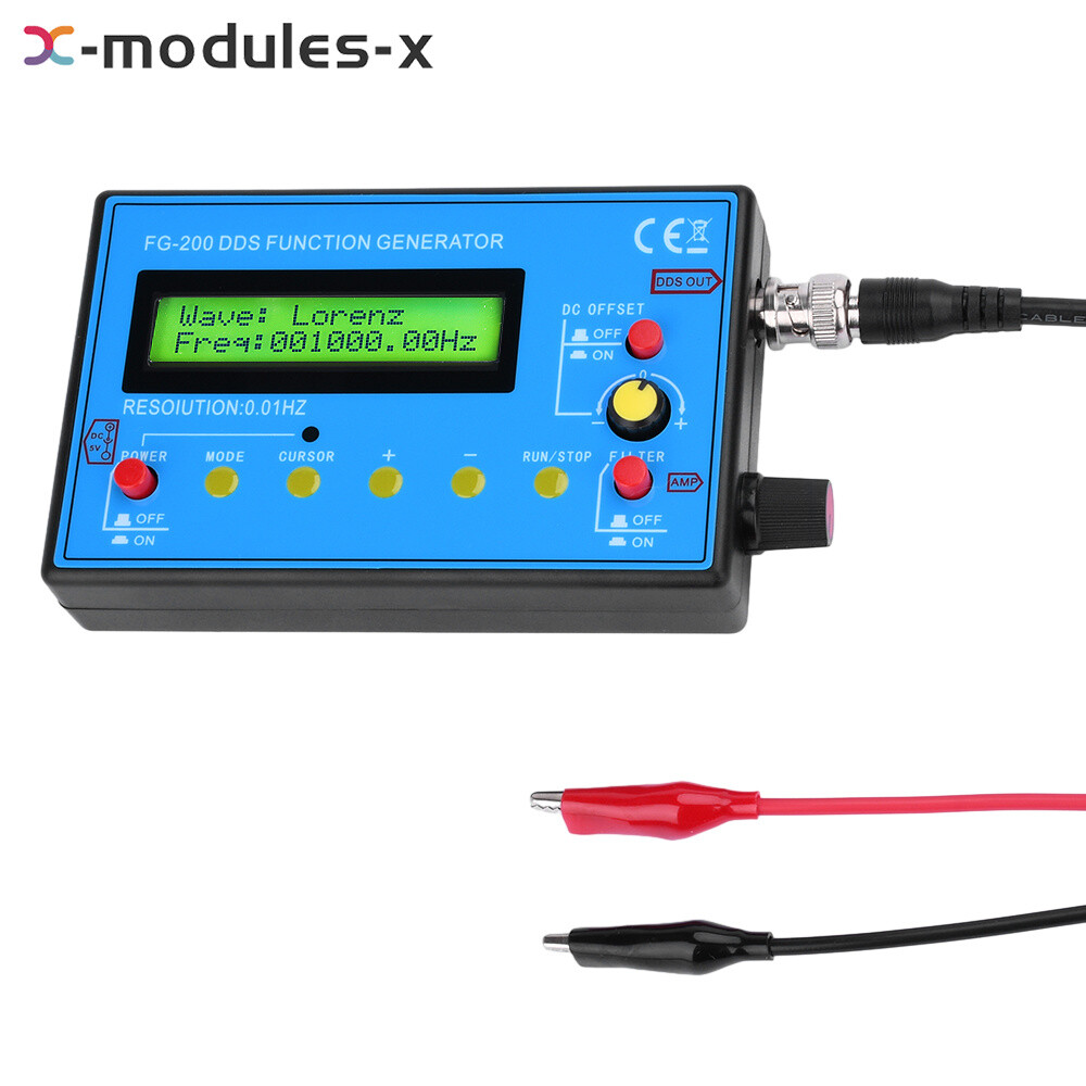 FG-200 0.01Hz-500KHz DDS Function Signal Generator Frequency Counter Module New