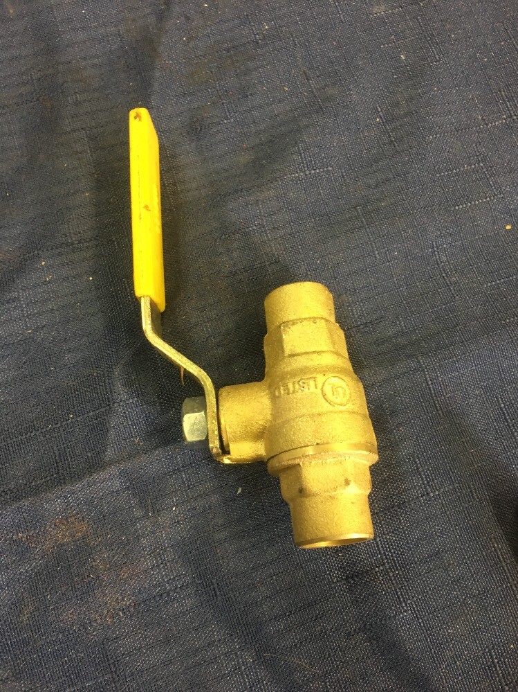 Lot Of 4 IUSA Lead Free 1/2″ sweat full port ball valve Made In Mexico